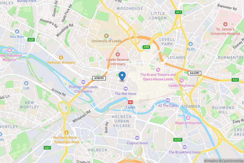 CES Leeds - Open Street Map