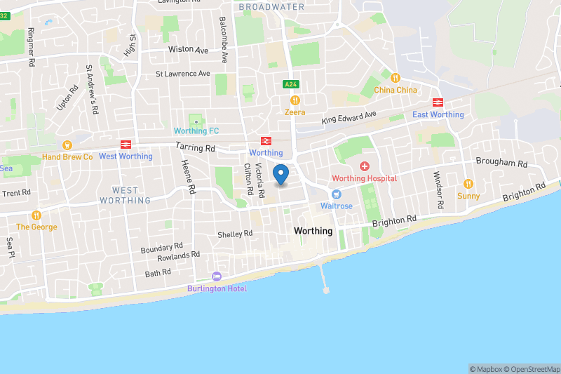 CES Worthing - Open Street Map